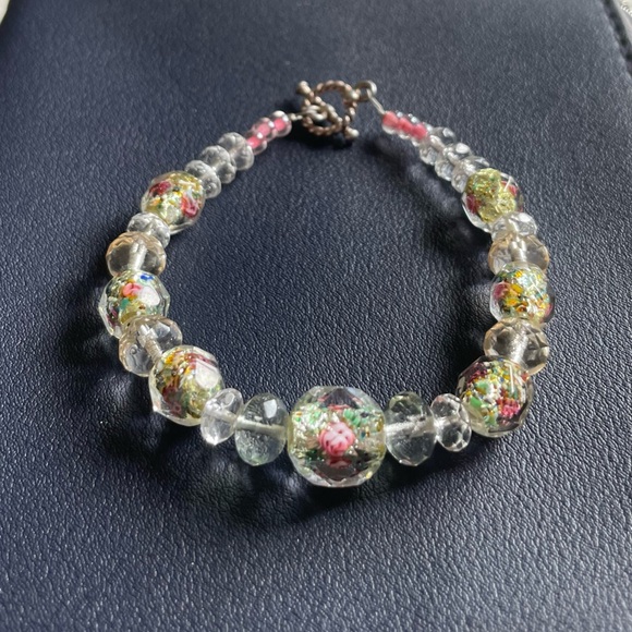 Brand New Romantic Style, Crystal & Fine Beads Bracelet - Picture 9 of 13